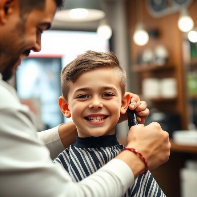 Kids Haircuts at Black Label Barbershop in Rosenberg TX